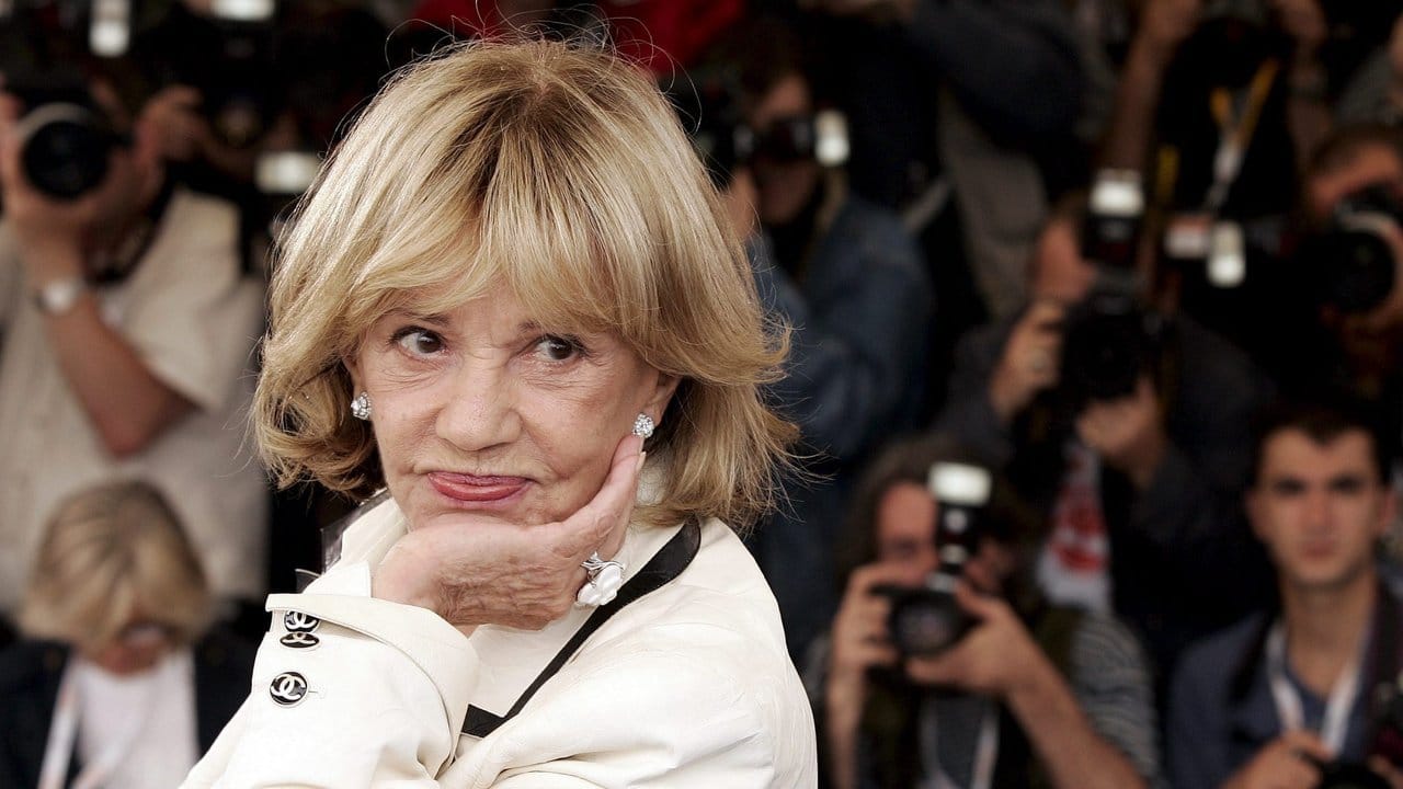 Jeanne Moreau 2005 in Cannes.