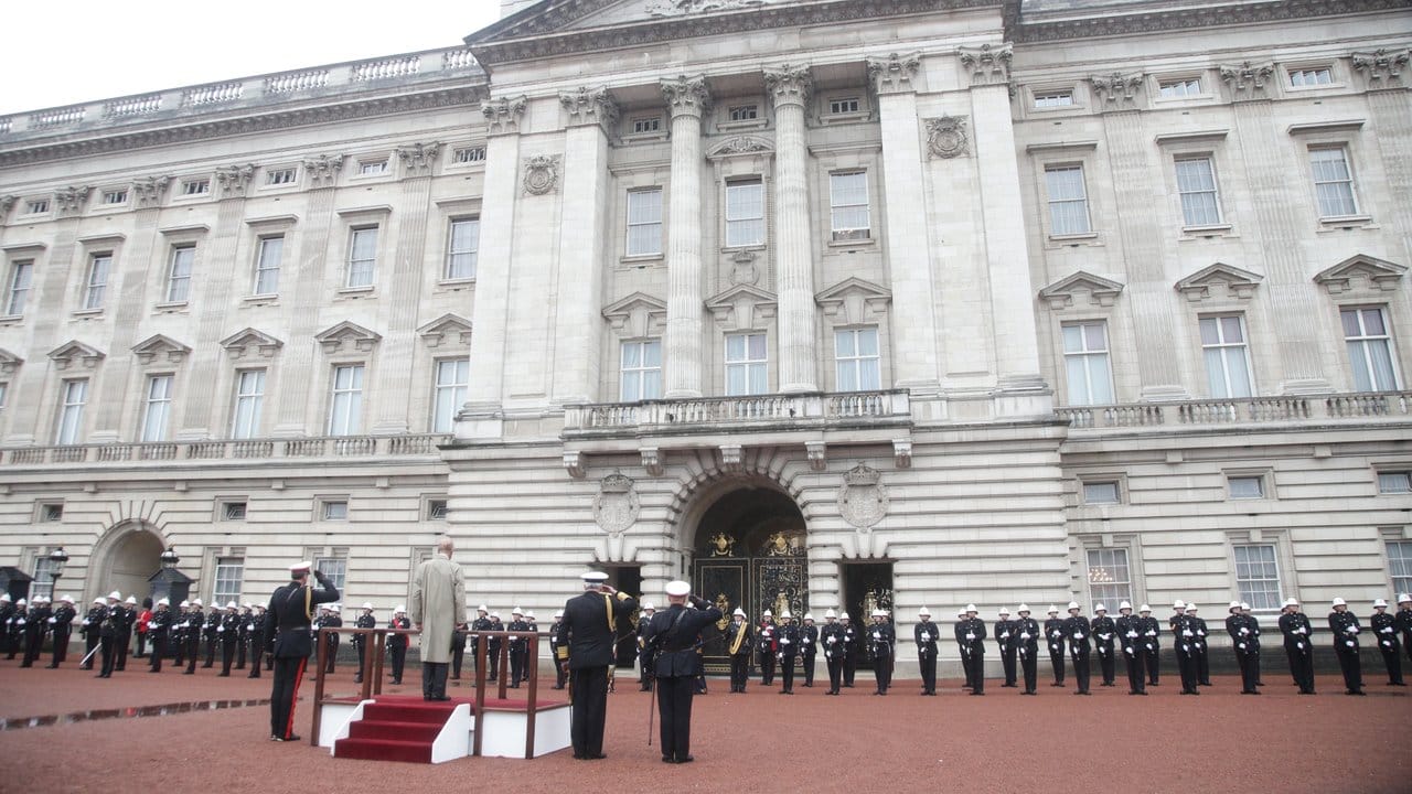 Die Captain General's Parade am Buckingham-Palast in London.