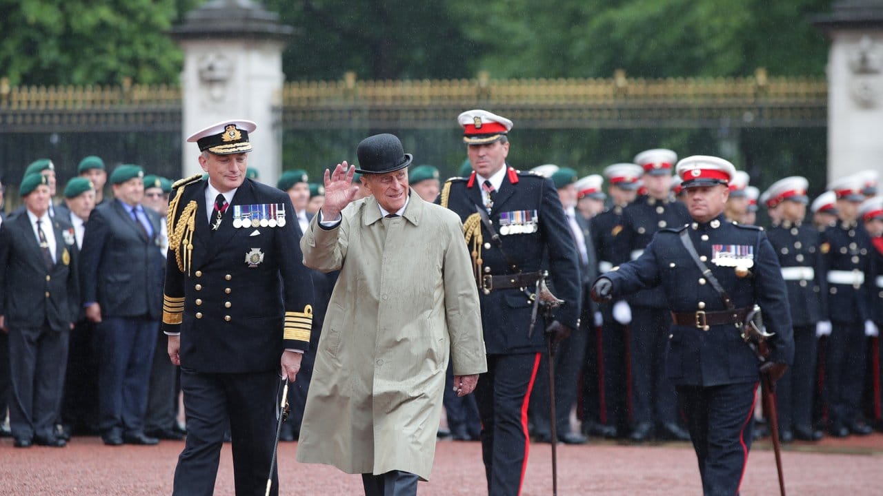 Der britische Prinz Philip, Herzog von Edinburgh, bei seinem letzten offiziellen Auftritt.