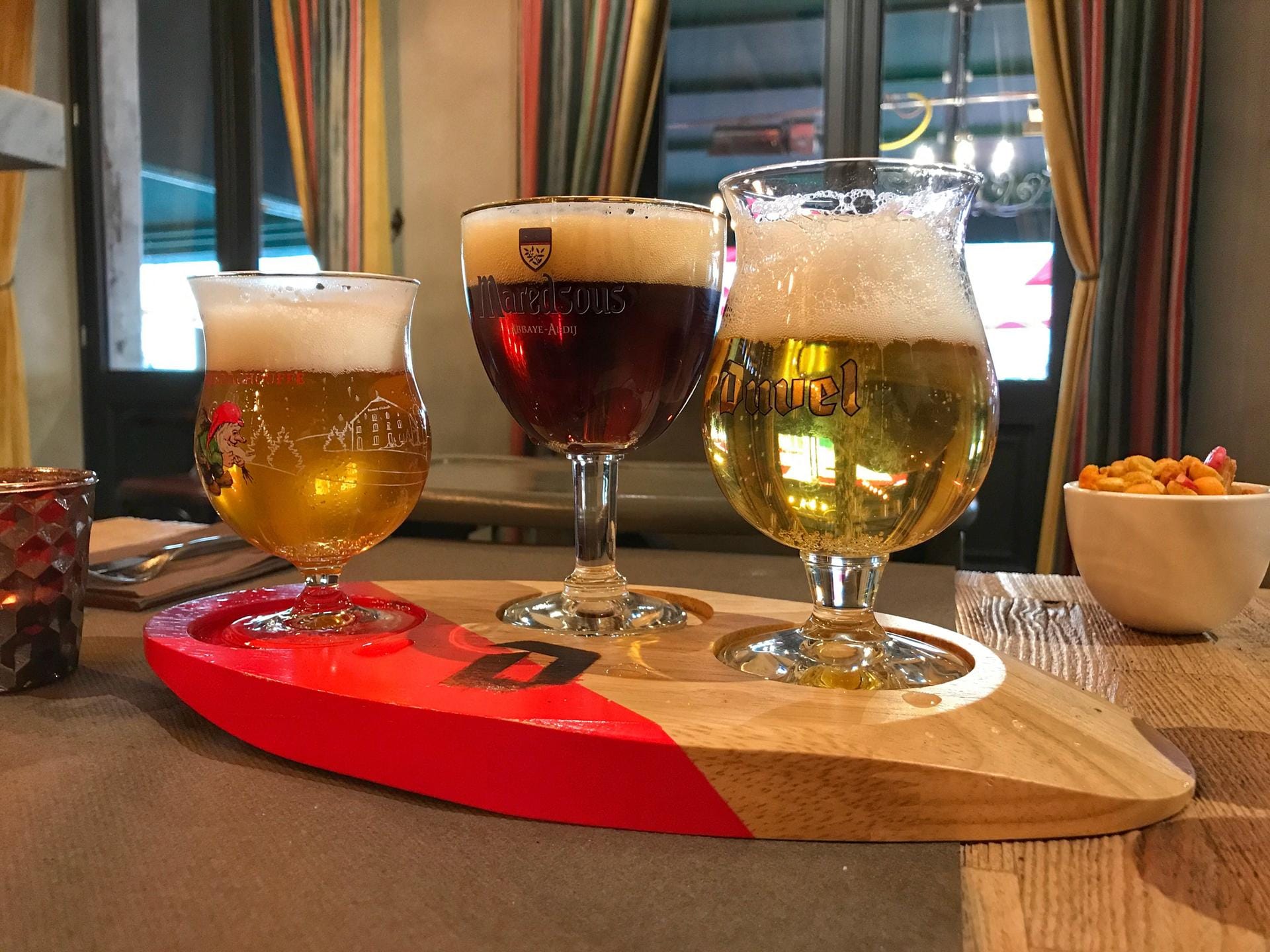 Auf dem Belgian Beer Weekend können Sie Duvel, ein obergäriges helles Starkbier aus Belgien, probieren.