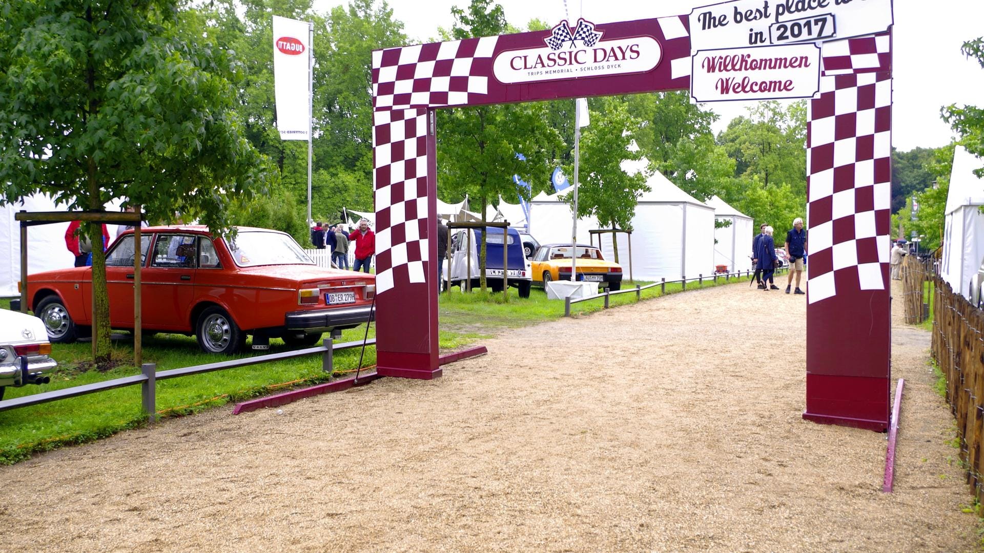 Bei den Classic Days können Autofans ganz verschiedene Oldtimer bestaunen.