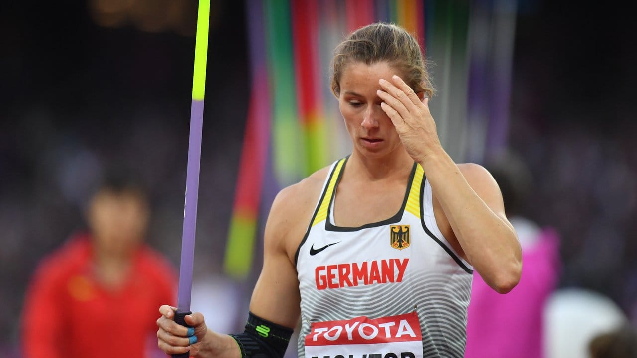 Speerwerferin Katharina Molitor fehlte bei den letzten drei Versuchen einfach der Schwung.