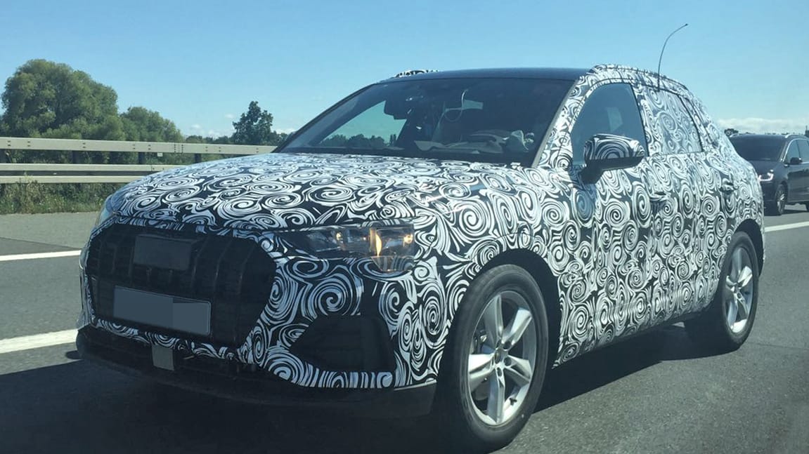 Erste Erlkönige des Audi Q3