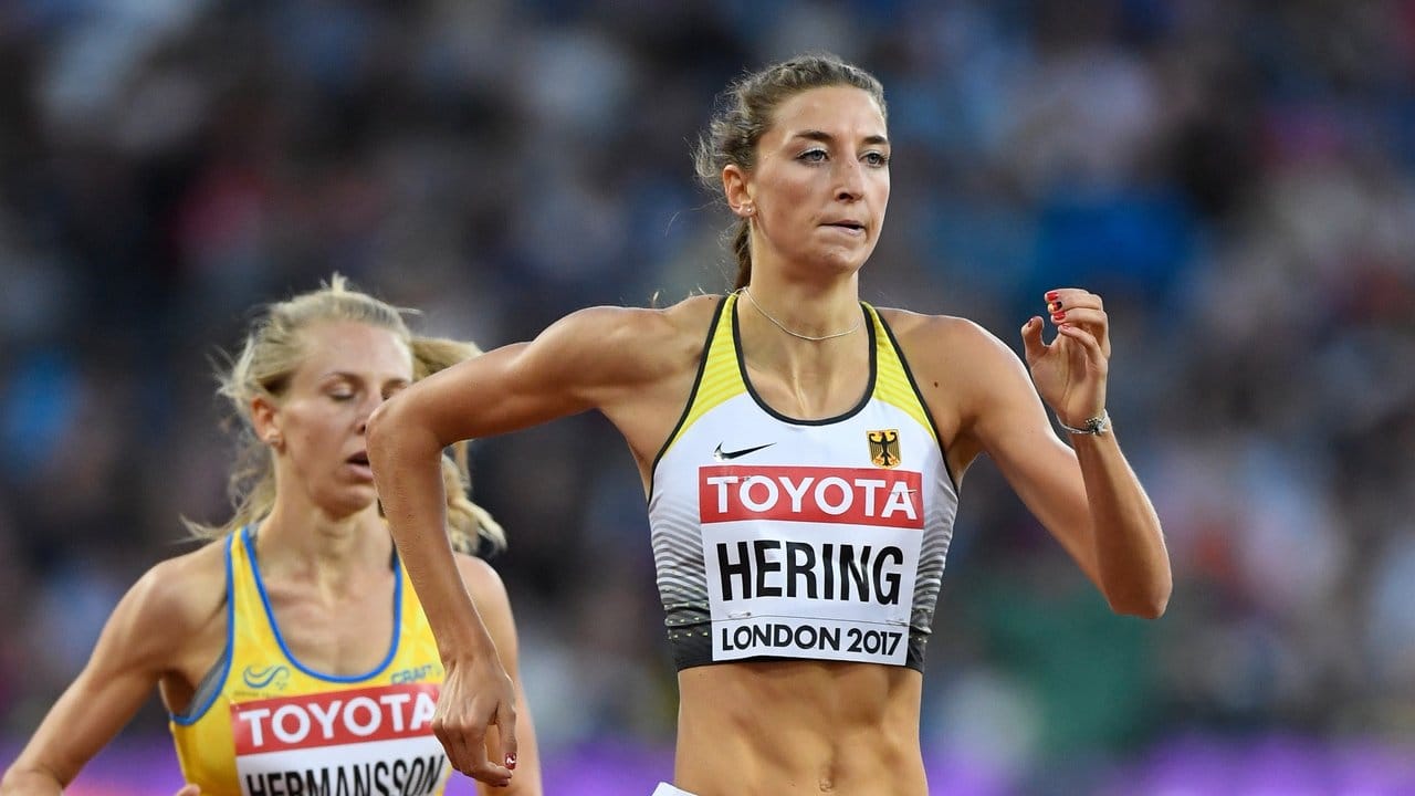 Christina Hering rannte ins Halbfinale über 800 Meter.