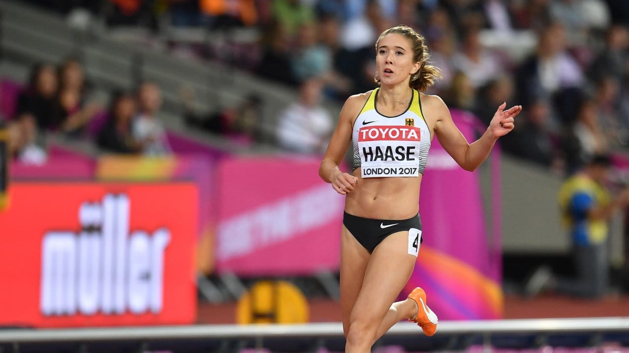 Rebekka Haase vom LV 90 Thum schied über 200 Meter im WM-Halbfinale aus.