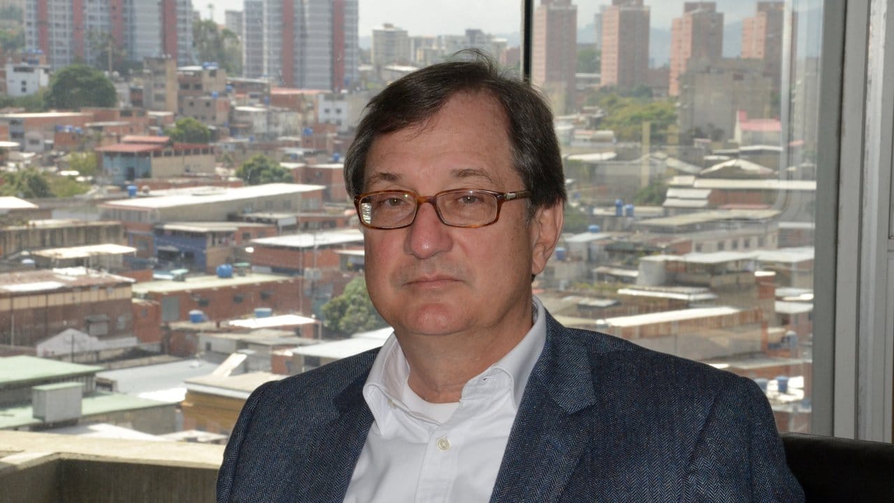 Der Chef der Banco Venezolano de Credito, Germán García-Velutini in seinem Büro in Caracas.