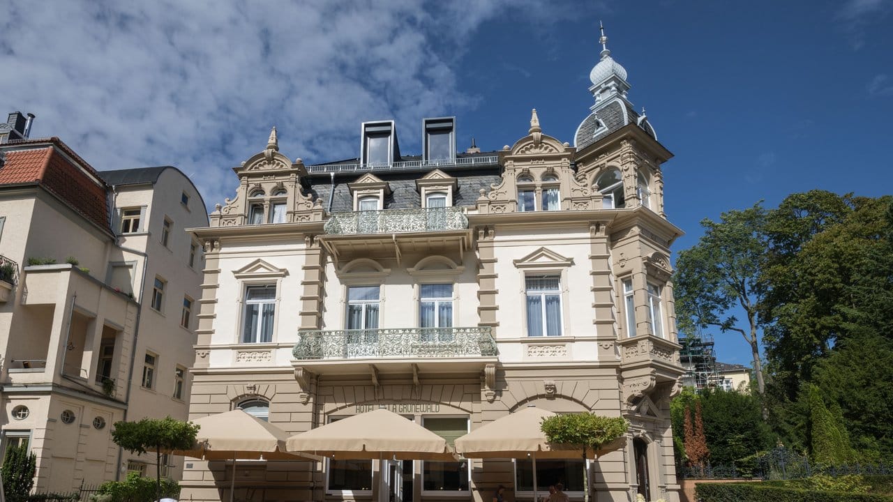 Aus der Gründerzeit: das Hotel Villa Grunewald. Aus der Gründerzeit: das Hotel Villa Grunewald.