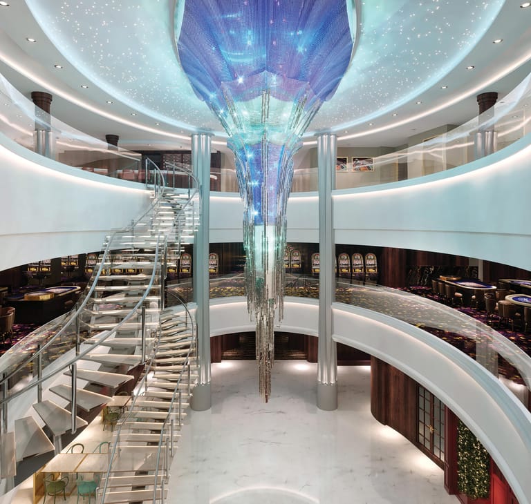 Neben Action auf dem Deck bietet die "Norwegian Bliss" auch ruhige Eleganz.