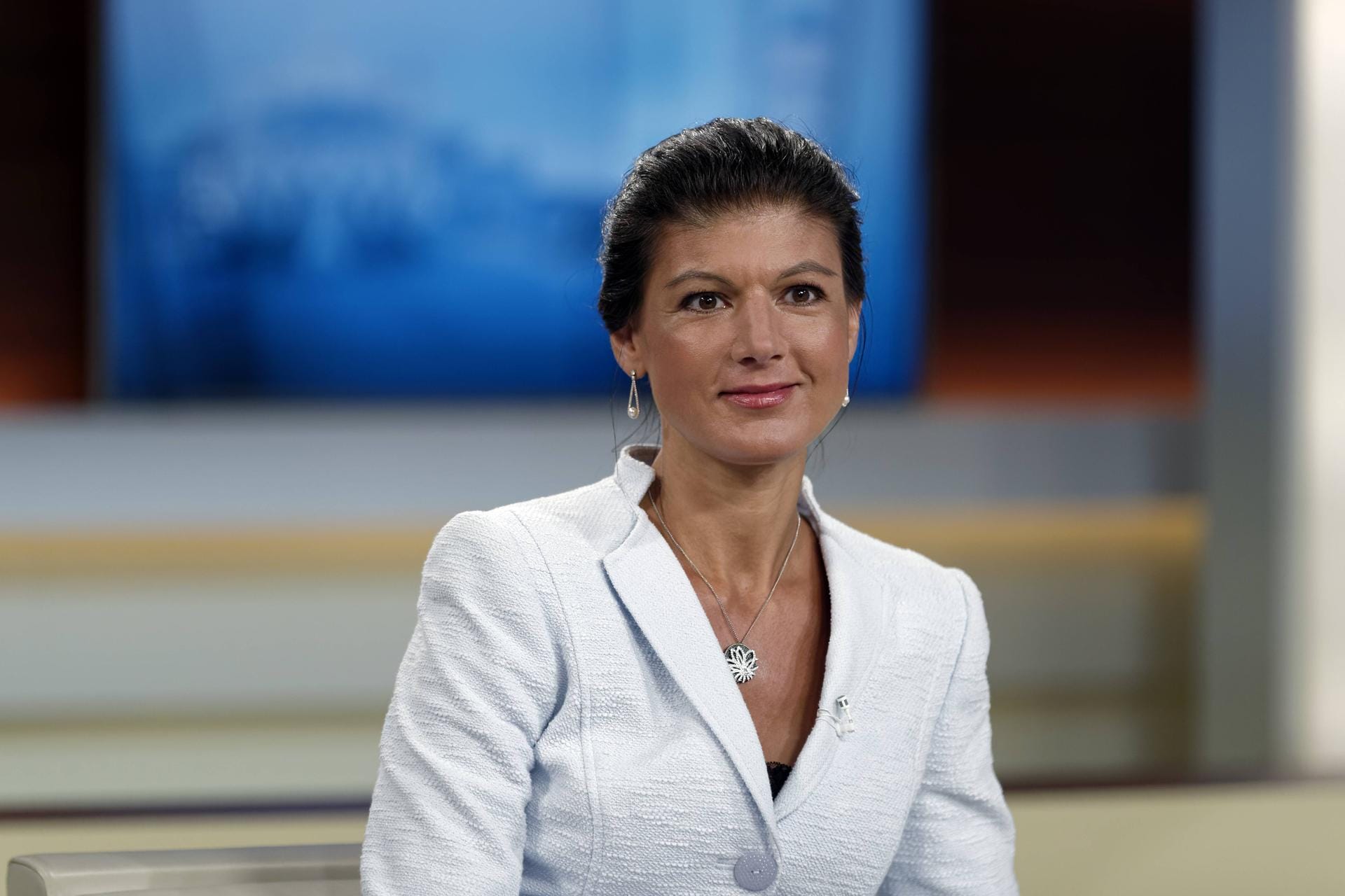 Sahra Wagenknecht 2017-08-27, Berlin, Deutschland - Sahra Wagenknecht (Die Linke), Fraktionsvorsitzende im Bundestag, zu Gast bei Anne Will.