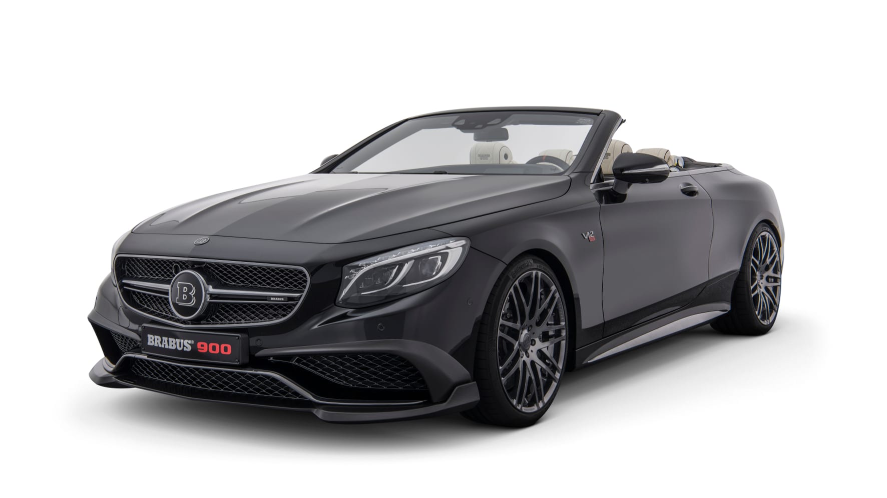 Der Brabus Rocket 900 basiert auf dem Mercedes S 65 Cabrio.