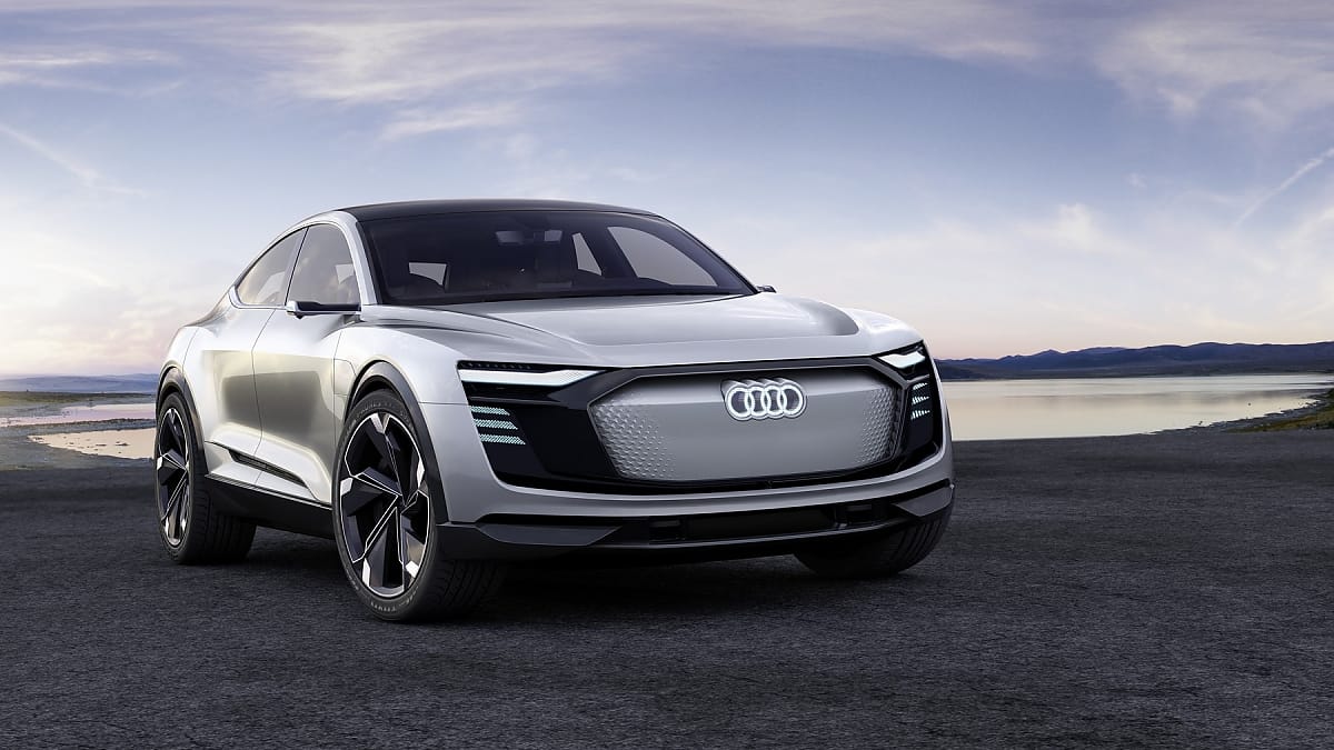 Der Audi e-tron leistet bis zu 503 PS.