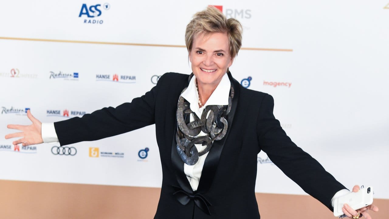 Gloria von Thurn und Taxis bei der Verleihung des Deutschen Radiopreises 2017.