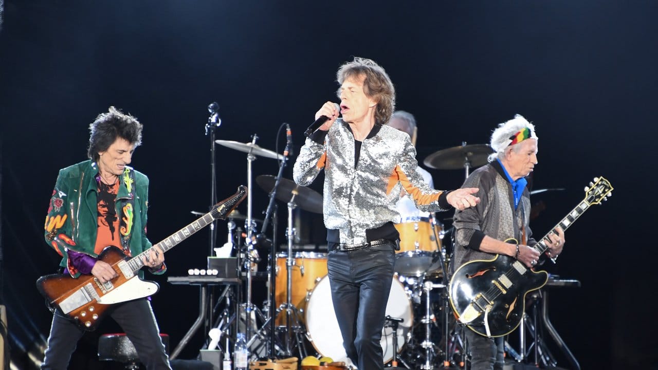 Die Rolling Stones starteten ihre Show mit "Sympathy for the Devil".
