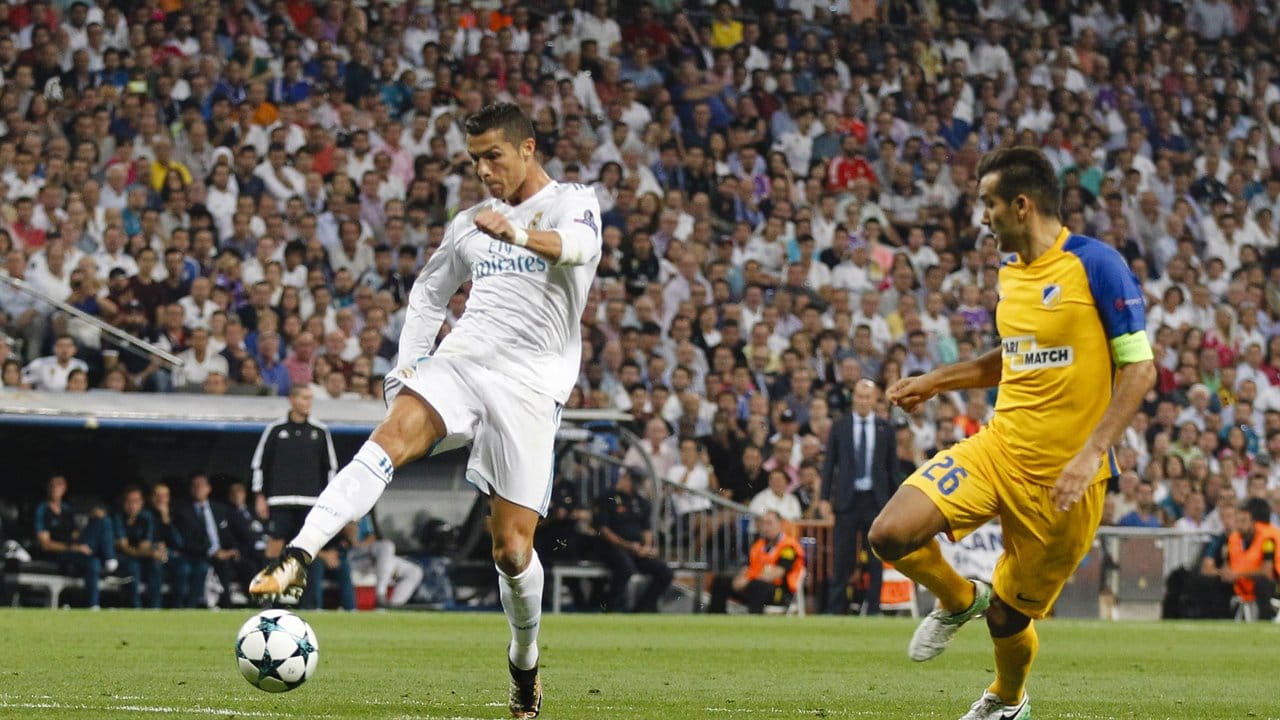 Schnürte gegen APOEL einen Doppelpack: Cristiano Ronaldo.