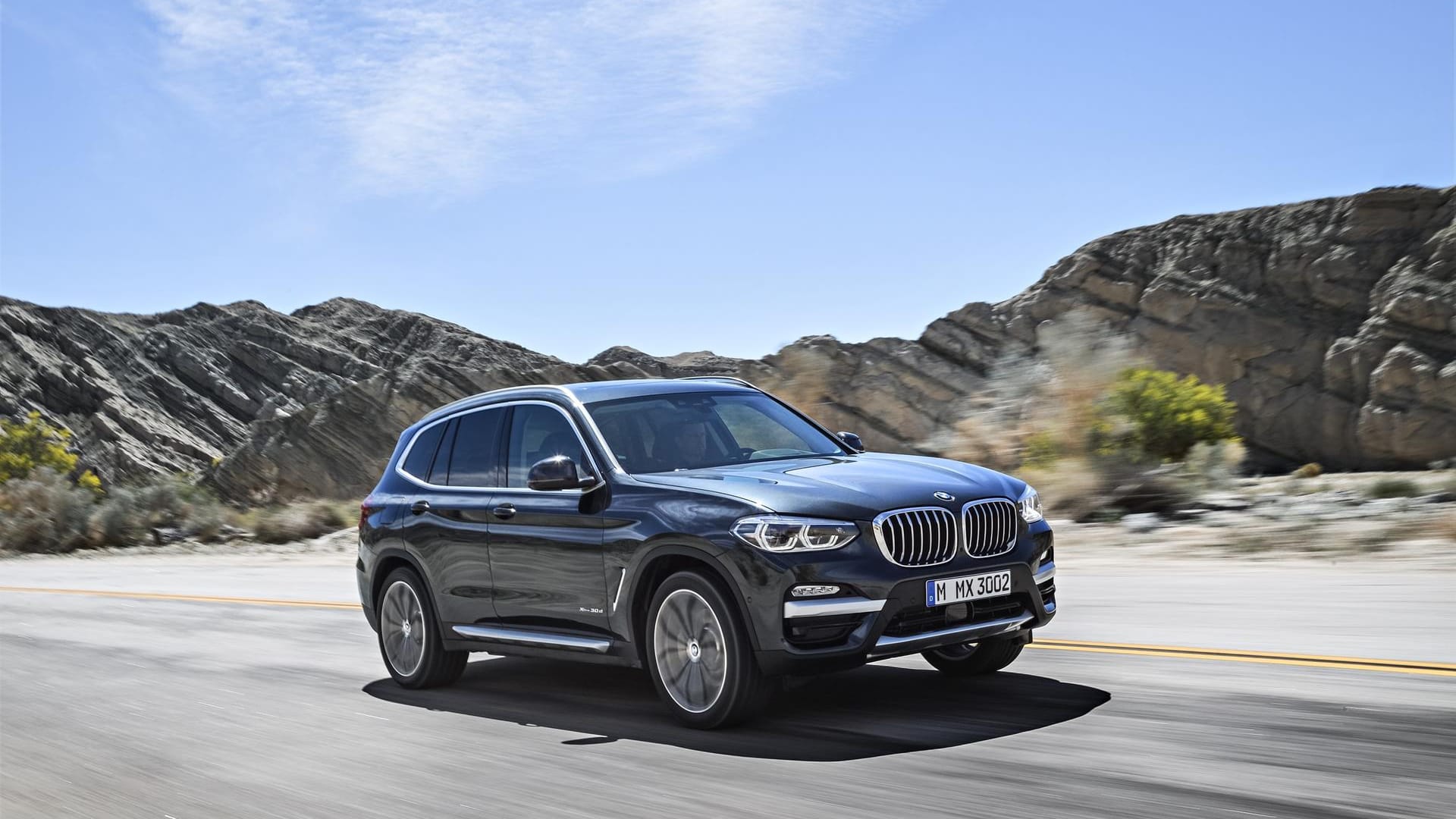 BMW stellt den neuen X3 vor.