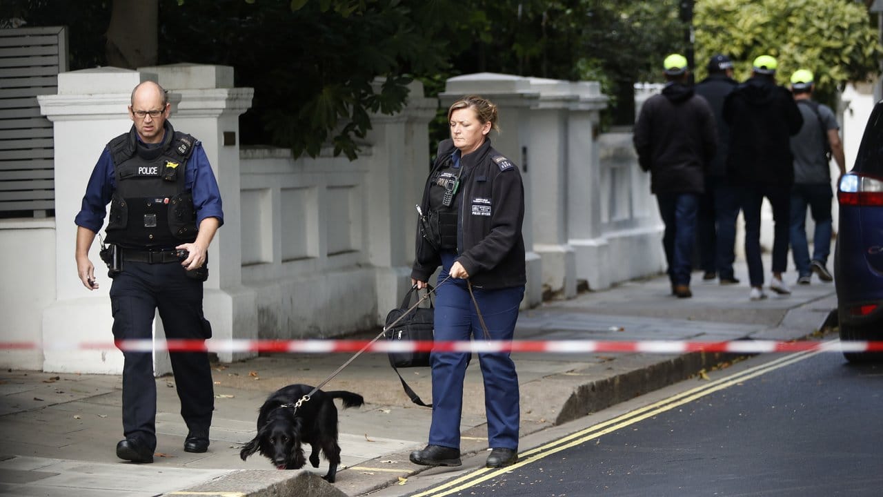 Einsatz in London. Einsatz in London.