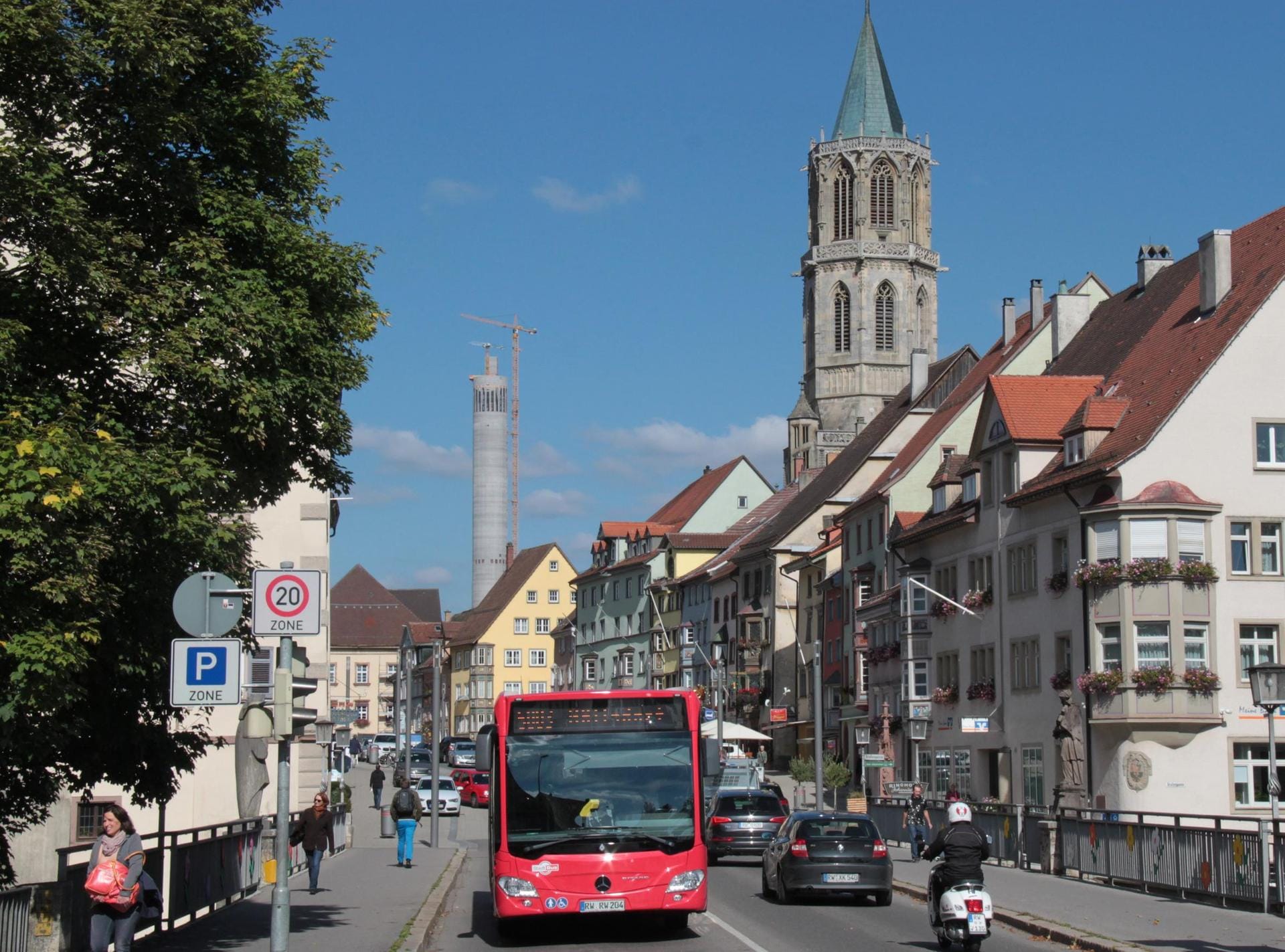 Die schwäbische Kleinstadt Rottweil bekommt ein neues Touristenhighlight, das am 7. Oktober mit einem spektakulären Turmfest eingeweiht wird.