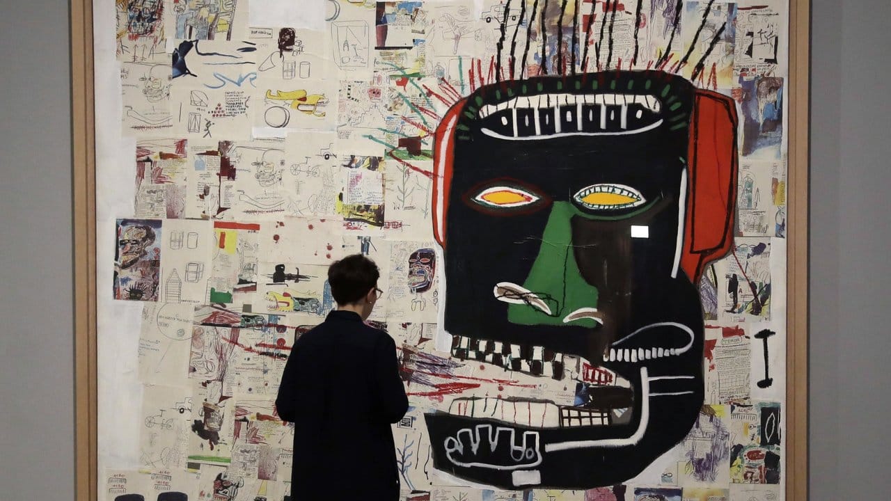 Jean-Michel Basquiat, Glenn, 1985.