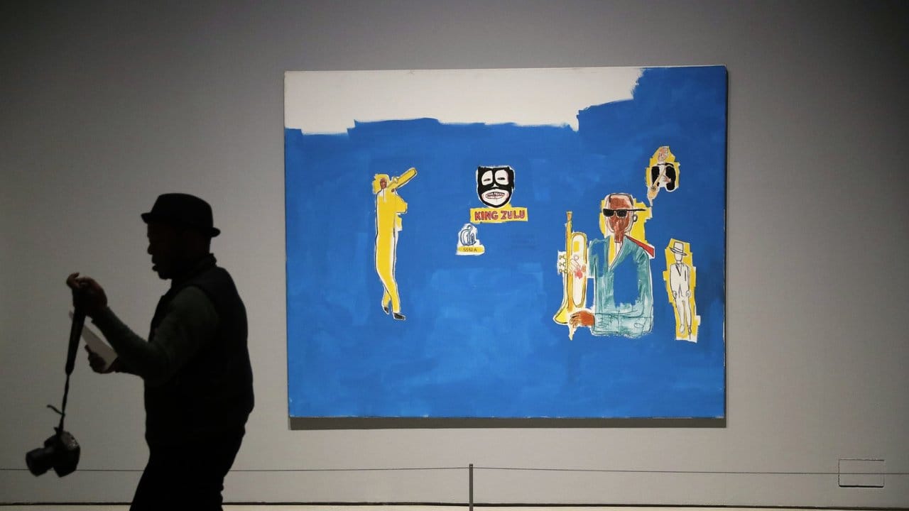 Jean-Michel Basquiat, King Zulu, 1986.
