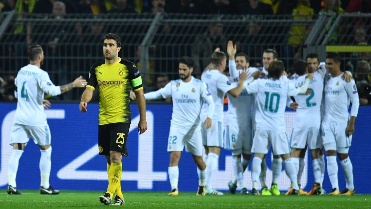 Borussia Dortmund unterlag Real Madrid mit 1:3.