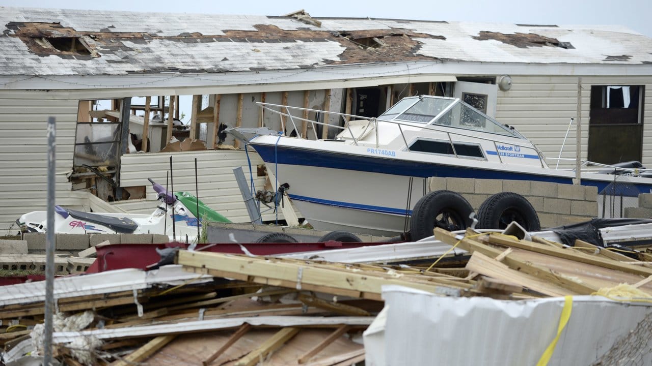 Der Hurrikan "Irma" hat schwere Verwüstungen hinter sich gelassen. Der Hurrikan "Irma" hat schwere Verwüstungen hinter sich gelassen.