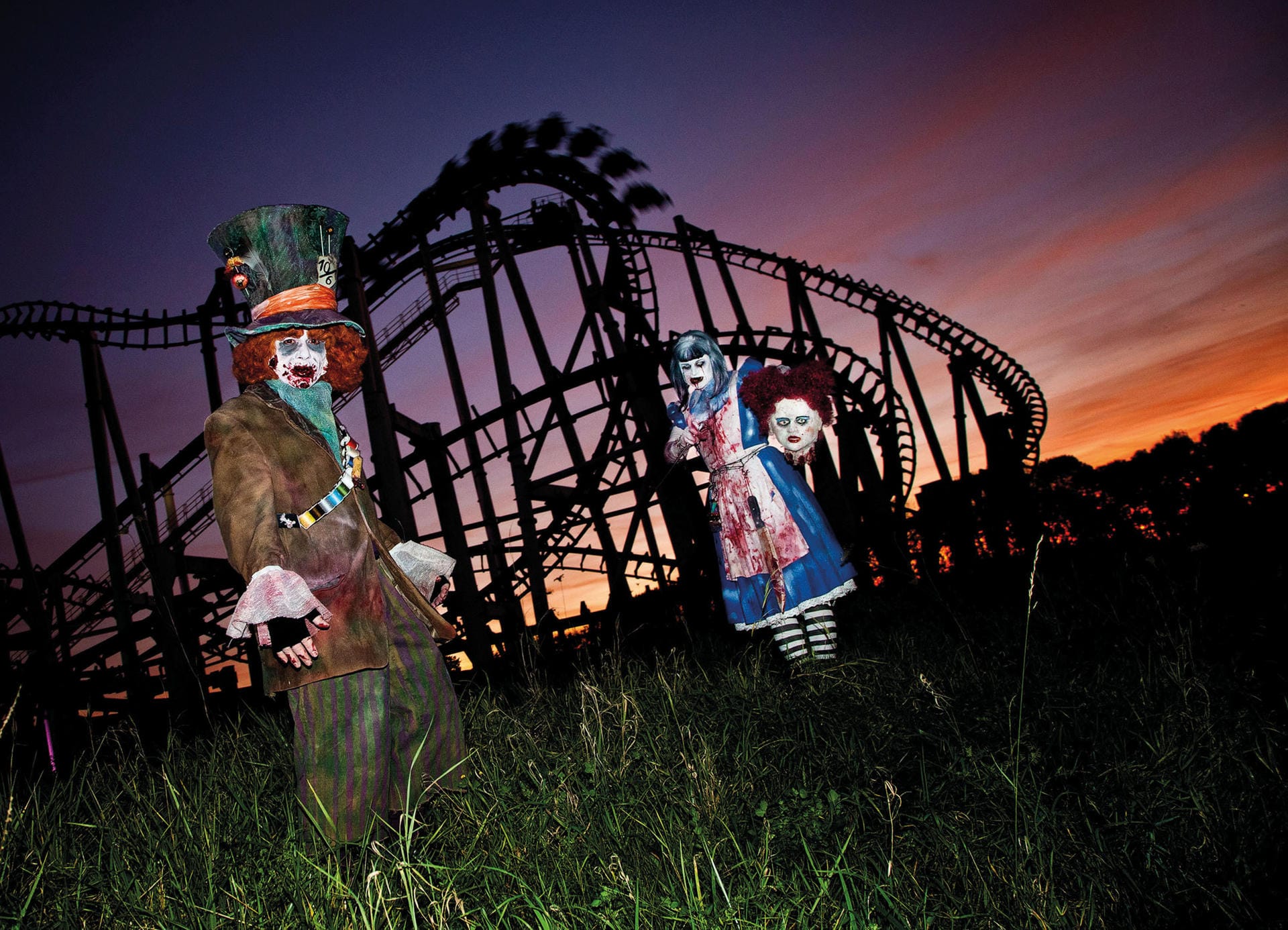 Zum 19. Mal findet das Halloween Horror Fest im Movie Park Germany in Bottrop statt.