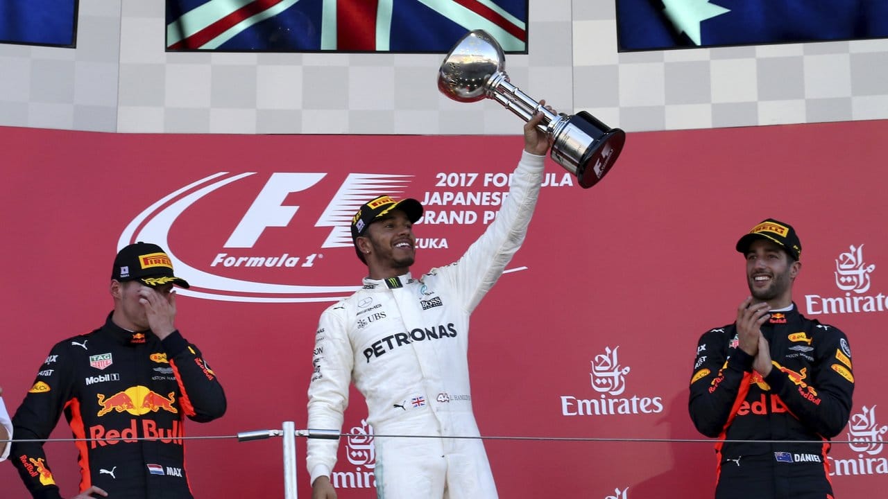 Lewis Hamilton dominierte auch das Rennen in Suzuka.