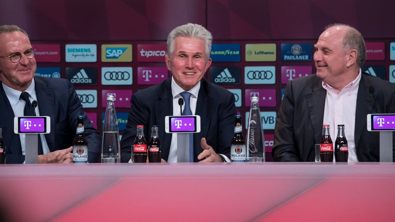 Jupp Heynckes wurde beim FC Bayern offiziell vorgestellt.
