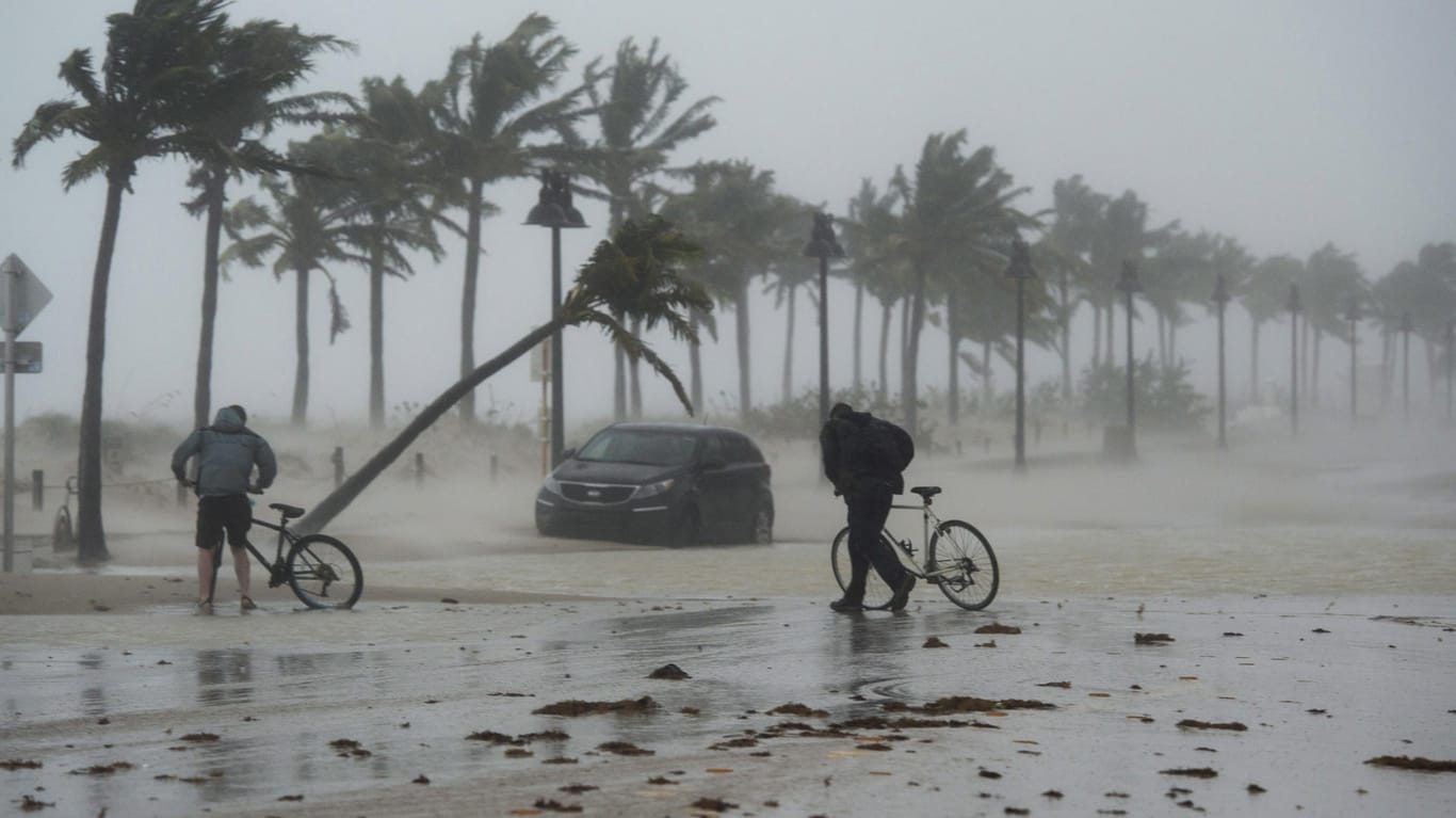 Hurrikan "Irma" sorgte Anfang September in Florida für Überschwemmungen und Sturmschäden.