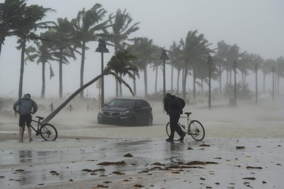 Hurrikan "Irma" sorgte Anfang September in Florida für Überschwemmungen und Sturmschäden.