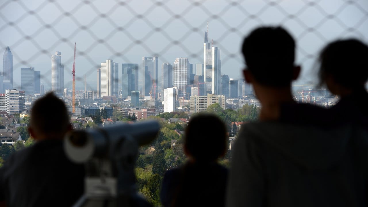 Ausblick über Frankfurt: Der Goetheturm war ein Wahrzeichen und eine Touristenattraktion.