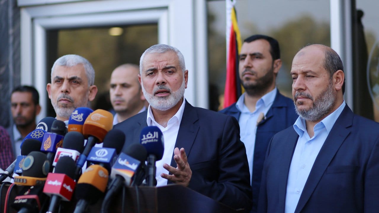Der Chef der im Gazastreifen herrschenden Hamas, Ismail Hanija.