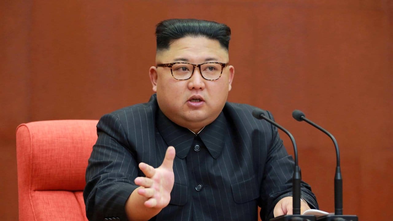 Nordkoreas Machthaber Kim Jong Un. Nordkoreas Machthaber Kim Jong Un.