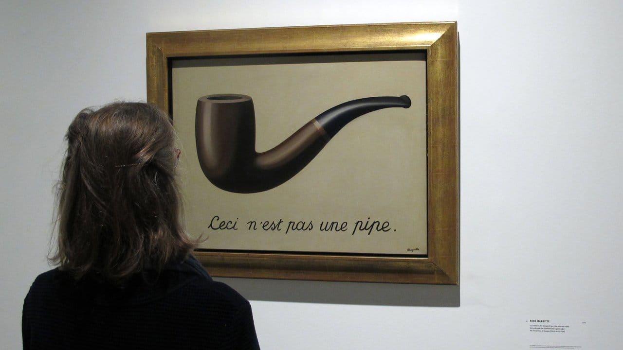 "Der Verrat der Bilder" (1929) von René Magritte ist seit Jahrzehnten wieder nach Belgien zurückgekehrt.