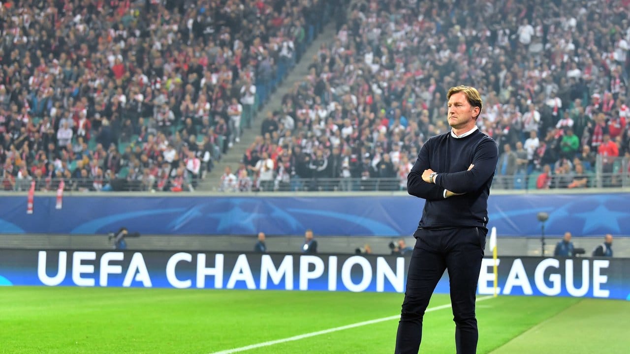 Leipzigs Trainer Ralph Hasenhüttl kann mit der Leistung seines Teams zufrieden sein.