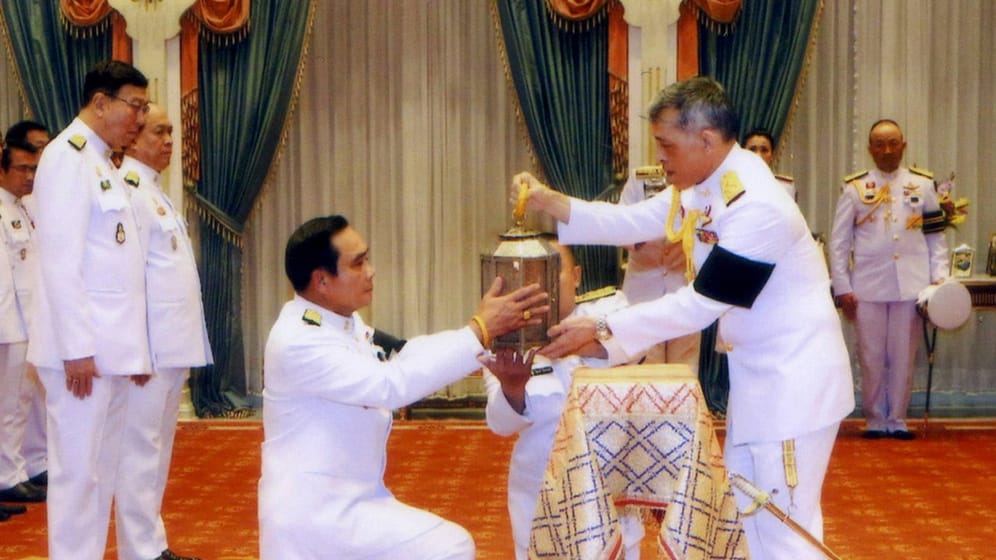 Der thailändische König Maha Vajiralongkorn Bodindradebayavarangkun (r.