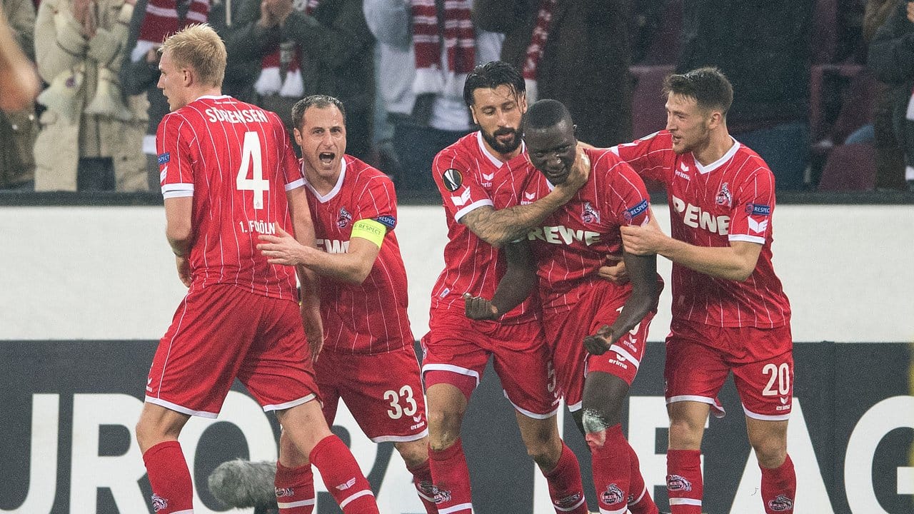 Köln feiert den ersten Sieg in der Europa League.