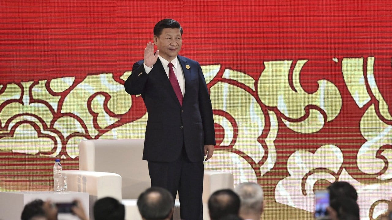 Chinas Präsident Xi Jinping bekam in Da Nang am letzten Tag des Gipfeltreffens der Asiatisch-Pazifischen Wirtschaftsgemeinschaft (Apec) viel Applaus für seine Rede.