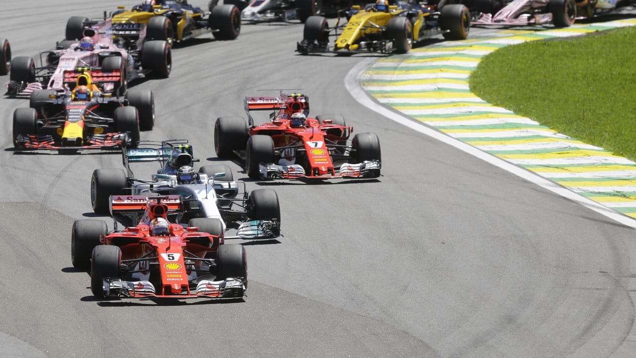Sebastian Vettel hat den Großen Preis von Brasilien gewonnen.