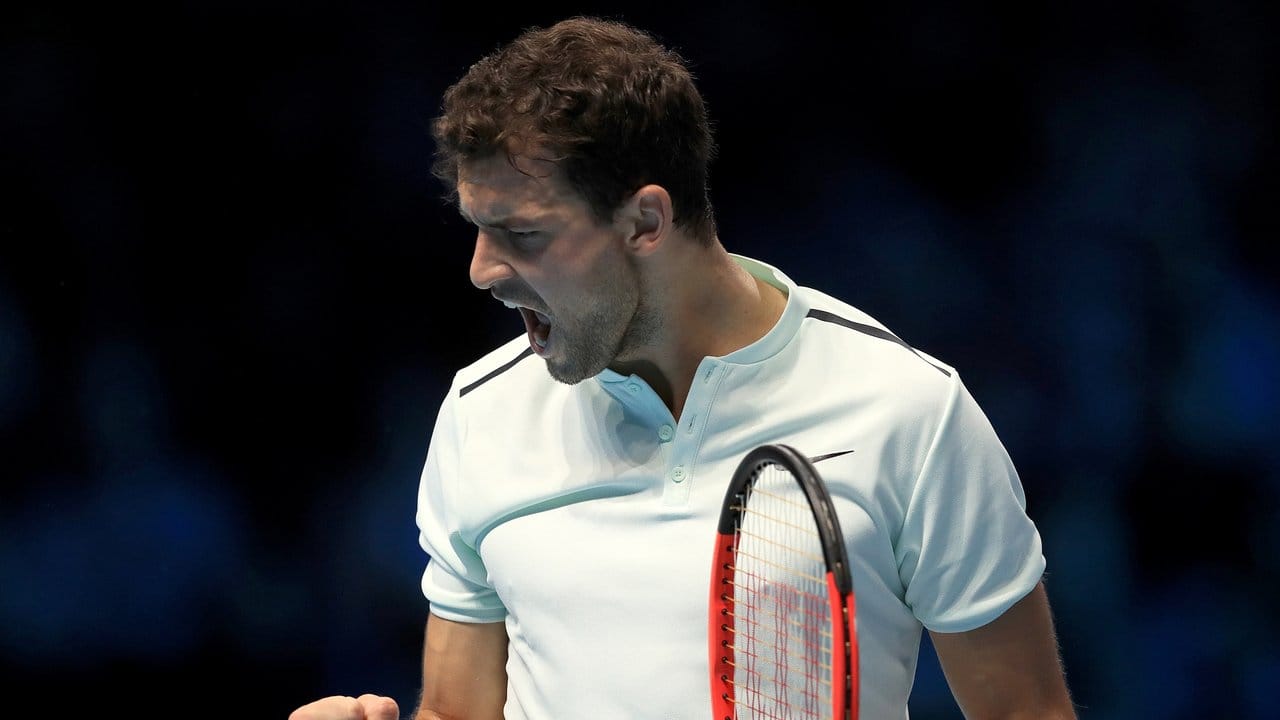 Der Bulgare Grigor Dimitrow hat das Halbfinale der ATP Finals erreicht.