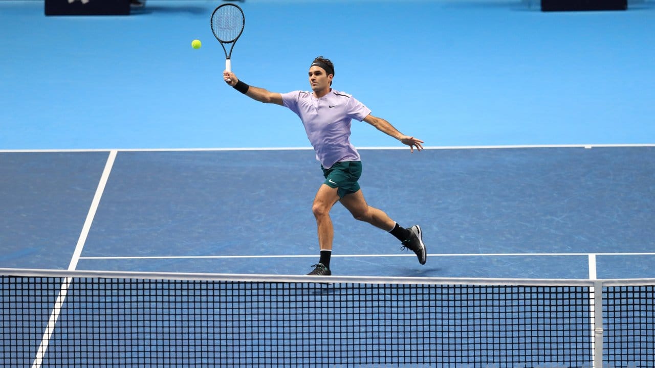 Roger Federer gewinnt gegen Marin Cilic auch sein drittes Gruppenmatch bei den ATP-Finals.