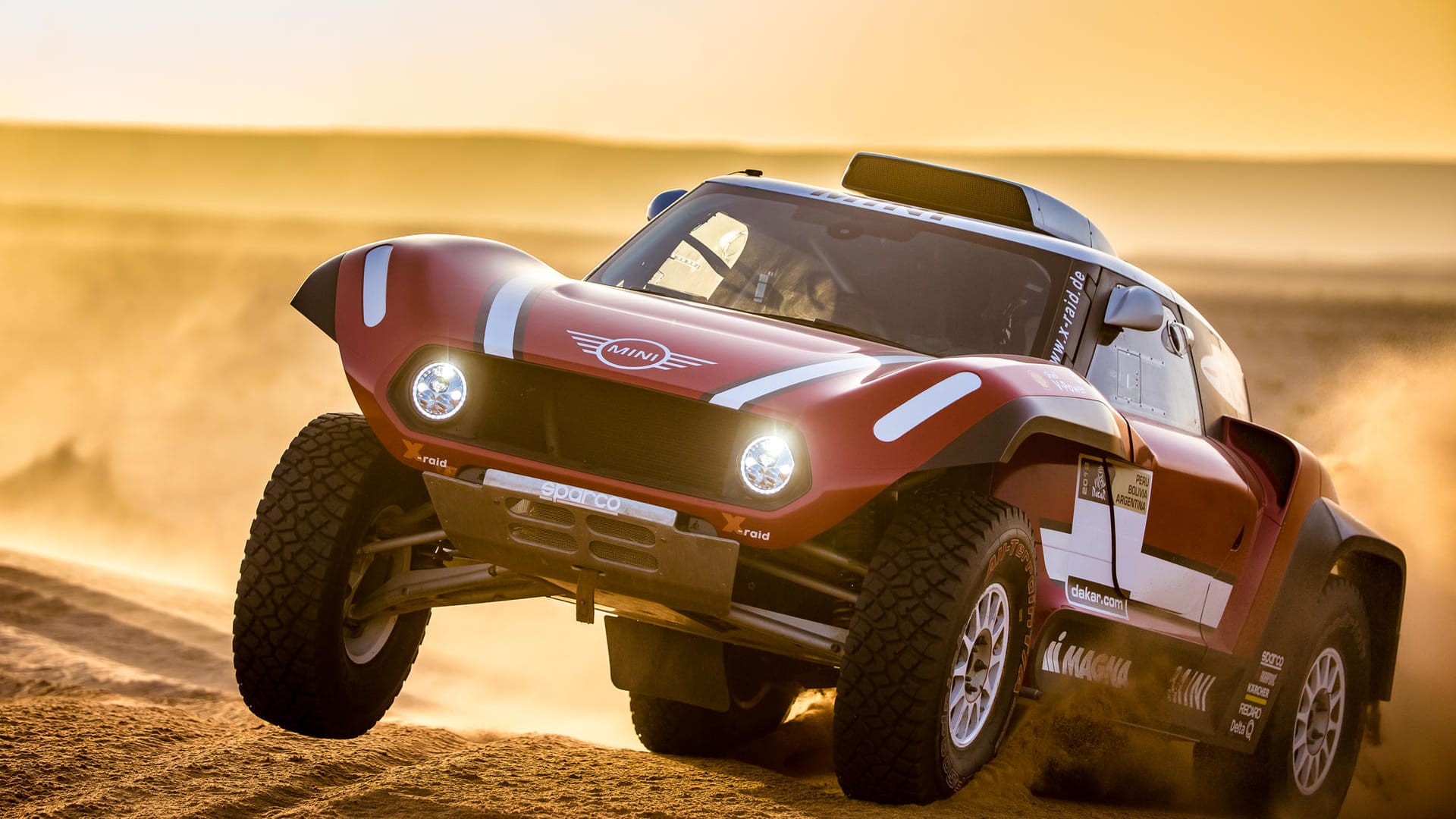 Die Ingenieure von X-raid haben Antriebsstrang und Getriebe völlig neu konzipiert.