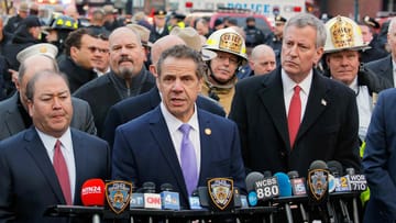 Nach einer Explosion im New Yorker Stadtteil Manhattan spricht Bürgermeister Billl de Blasio über einen versuchten Terrorakt.