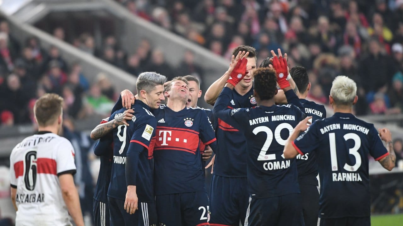 Der FC Bayern München erkämpfte sich einen 1:0-Sieg in Stuttgart.