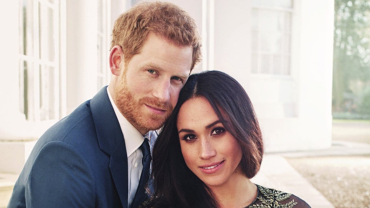 Das offizielle Verlobungsbild von Prinz Harry und Meghan Markle wurde im Frogmore House in Windsor aufgenommen.