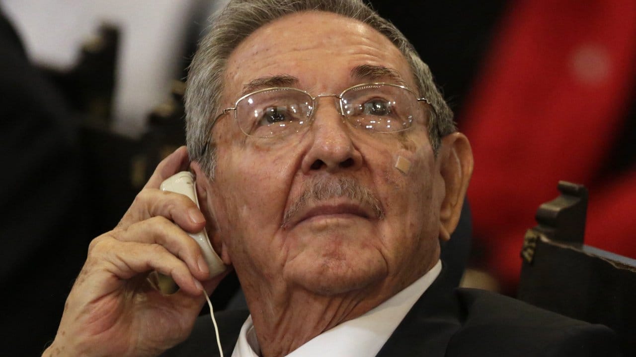 Präsident Raul Castro während einer Konferenz in Havanna im November 2016.