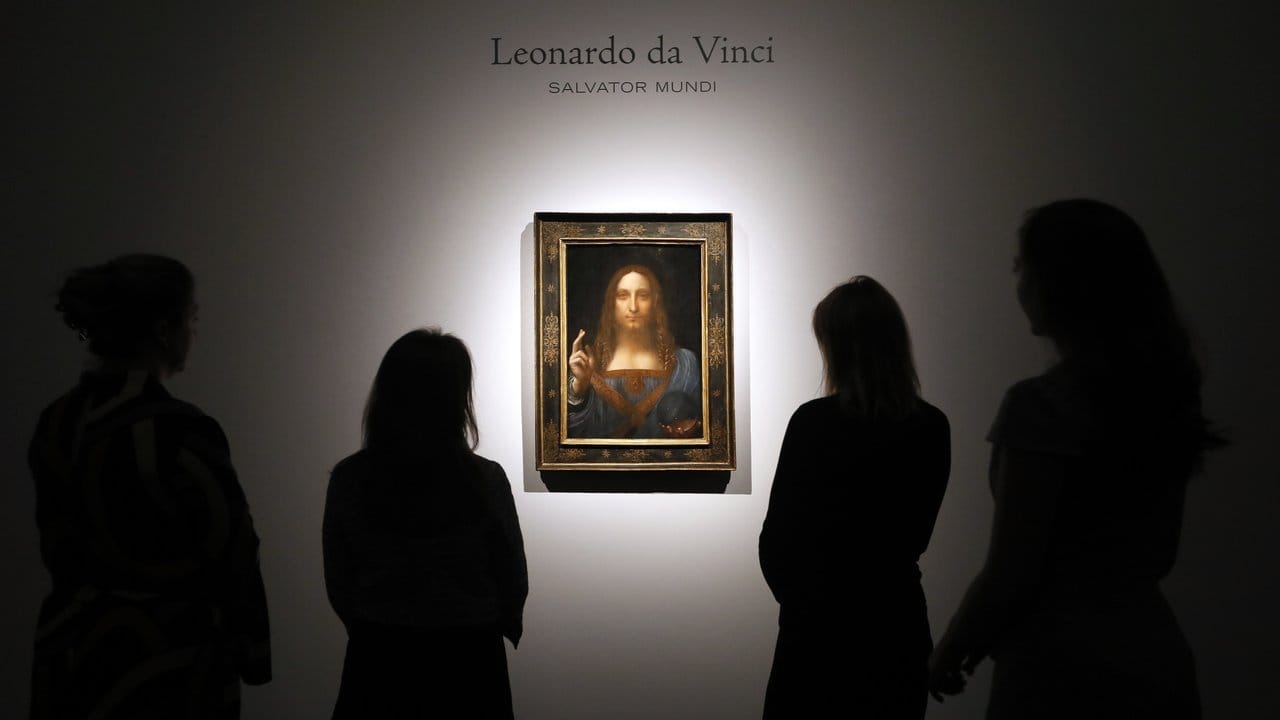 Rekord: 450 Millionen Dollar für Leonardo da Vincis Gemälde "Salvator Mundi.