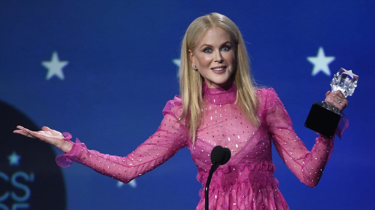 Nicole Kidman: Nach dem Golden Globe nun der Critics' Choice Award für "Big Little Lies".
