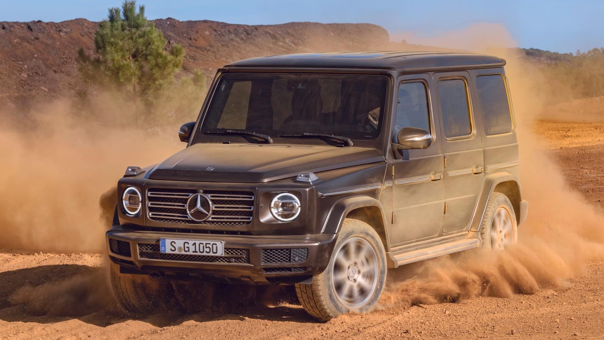 Die neue Mercedes-Benz G-Klasse: Sie wurde on- und offroad mit vielen kleinen Extras aufgefrischt.