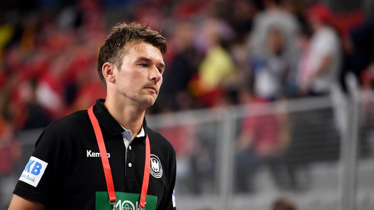 Christian Prokop steht mit der deutschen Handball-Nationalmannschaft vor dem aus.